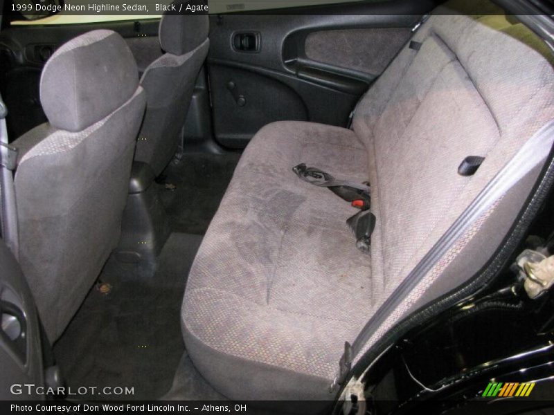 Black / Agate 1999 Dodge Neon Highline Sedan