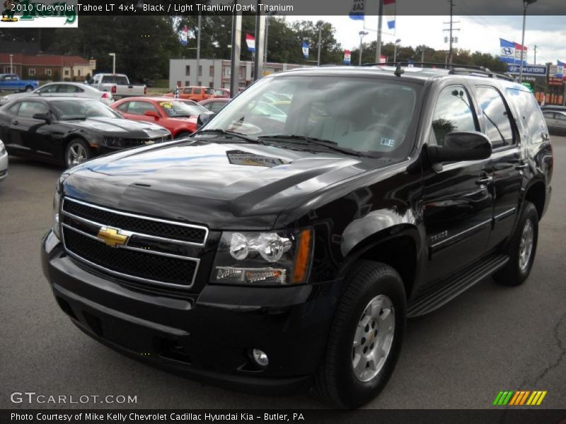 Black / Light Titanium/Dark Titanium 2010 Chevrolet Tahoe LT 4x4