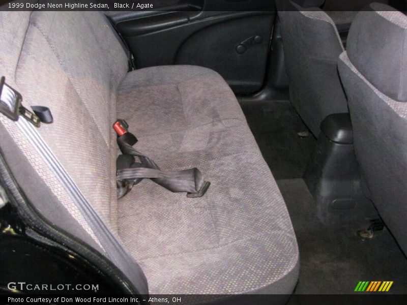 Black / Agate 1999 Dodge Neon Highline Sedan