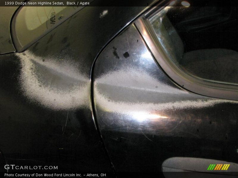 Black / Agate 1999 Dodge Neon Highline Sedan