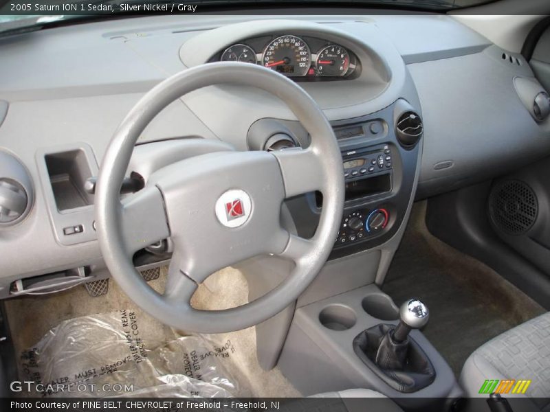 Silver Nickel / Gray 2005 Saturn ION 1 Sedan