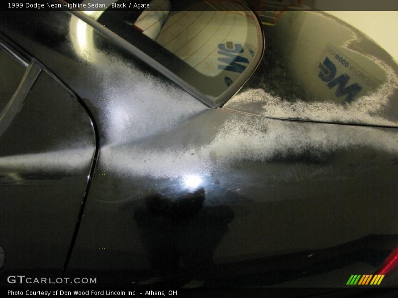 Black / Agate 1999 Dodge Neon Highline Sedan