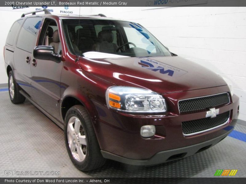 Bordeaux Red Metallic / Medium Gray 2008 Chevrolet Uplander LT