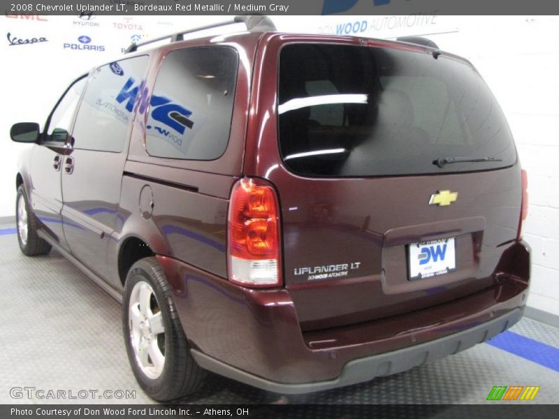 Bordeaux Red Metallic / Medium Gray 2008 Chevrolet Uplander LT