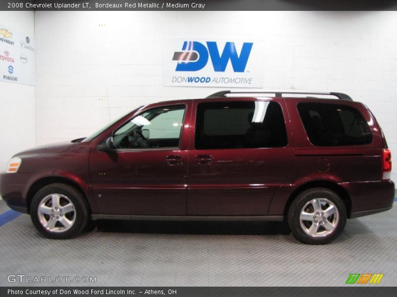 Bordeaux Red Metallic / Medium Gray 2008 Chevrolet Uplander LT