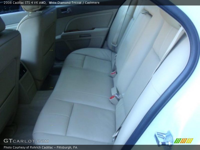 White Diamond Tricoat / Cashmere 2008 Cadillac STS 4 V6 AWD