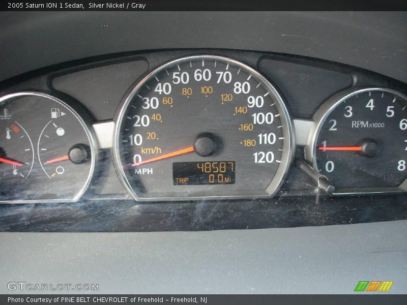 Silver Nickel / Gray 2005 Saturn ION 1 Sedan