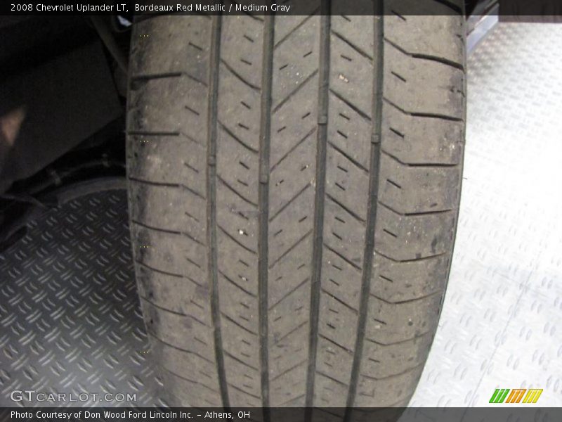 Bordeaux Red Metallic / Medium Gray 2008 Chevrolet Uplander LT