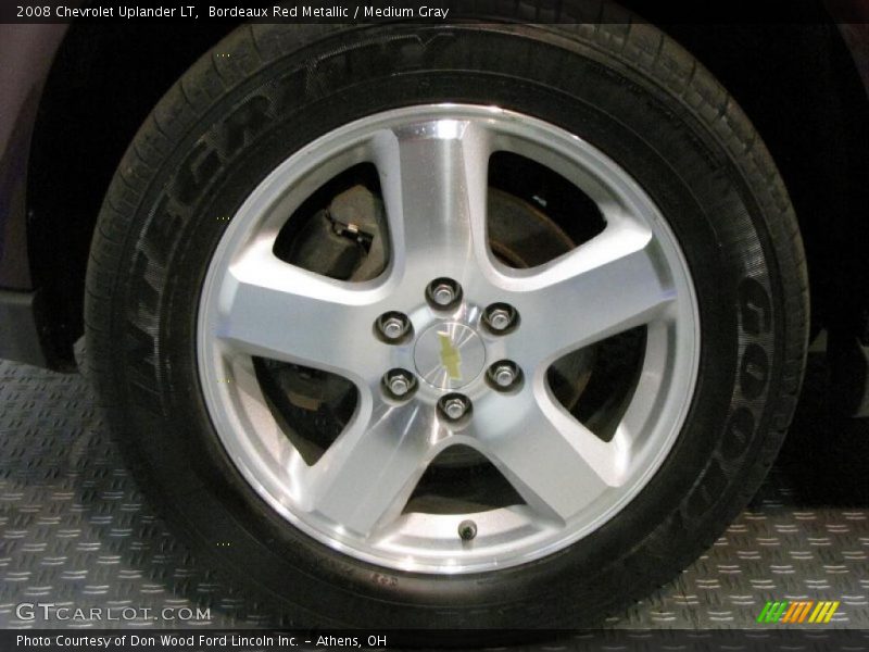Bordeaux Red Metallic / Medium Gray 2008 Chevrolet Uplander LT