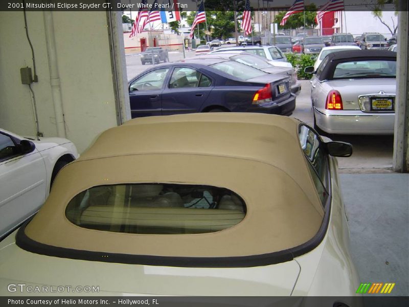 Dover White Pearl / Tan 2001 Mitsubishi Eclipse Spyder GT