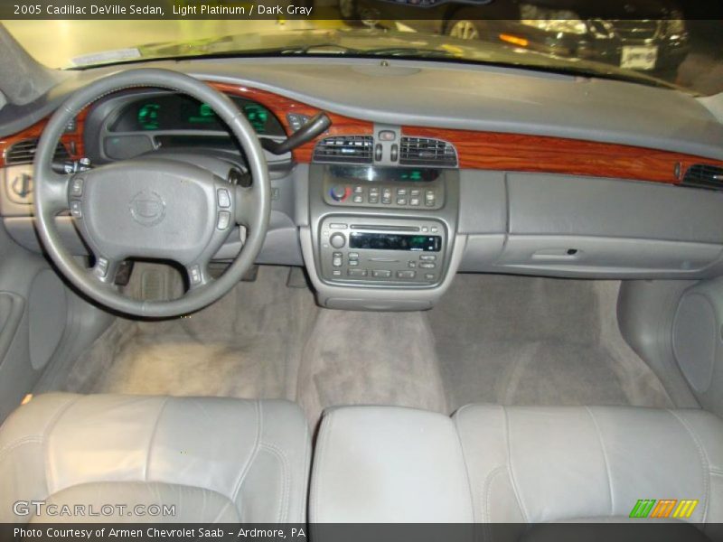 Light Platinum / Dark Gray 2005 Cadillac DeVille Sedan