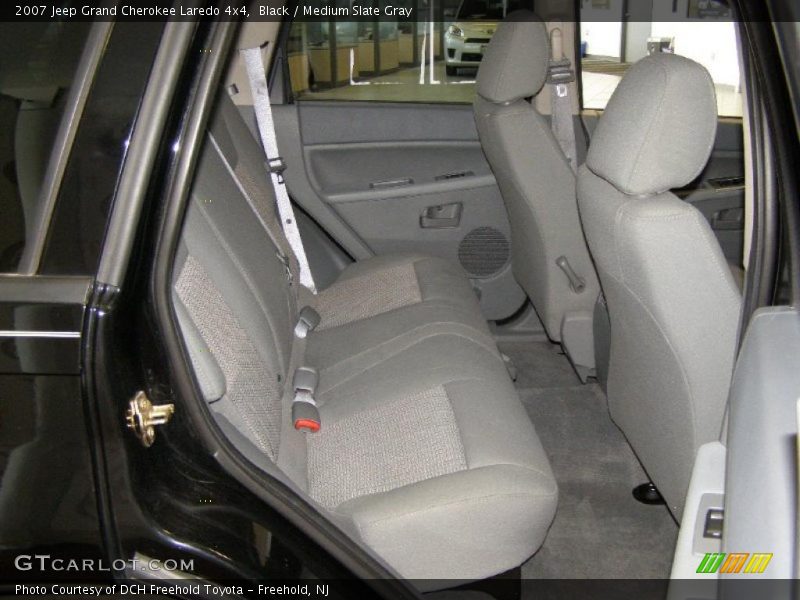 Black / Medium Slate Gray 2007 Jeep Grand Cherokee Laredo 4x4