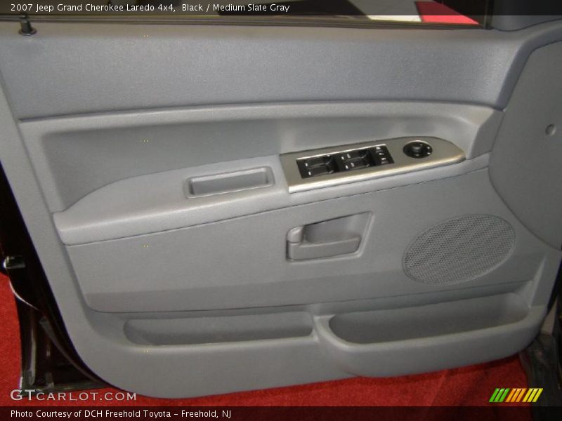 Black / Medium Slate Gray 2007 Jeep Grand Cherokee Laredo 4x4