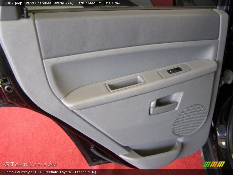 Black / Medium Slate Gray 2007 Jeep Grand Cherokee Laredo 4x4