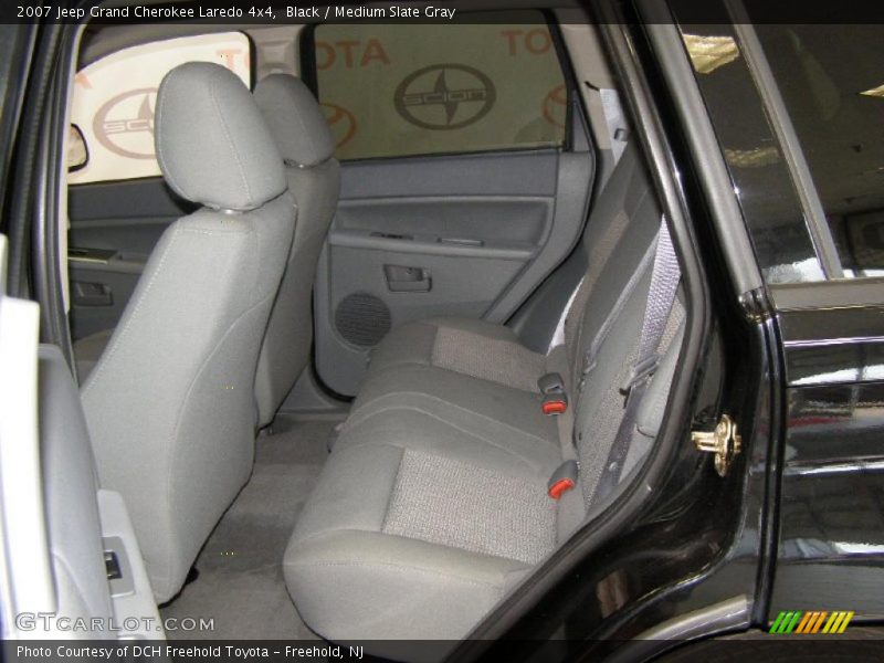 Black / Medium Slate Gray 2007 Jeep Grand Cherokee Laredo 4x4