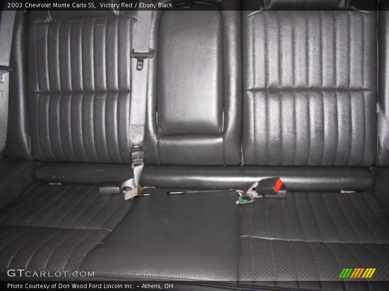 Victory Red / Ebony Black 2003 Chevrolet Monte Carlo SS