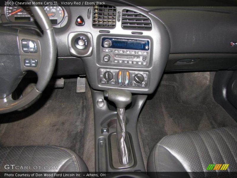 Victory Red / Ebony Black 2003 Chevrolet Monte Carlo SS