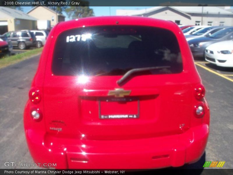Victory Red / Gray 2008 Chevrolet HHR LT
