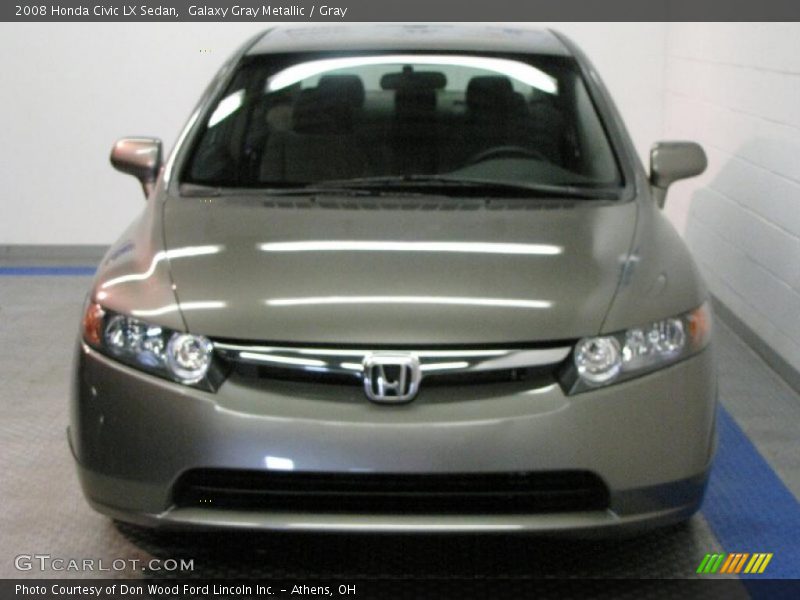 Galaxy Gray Metallic / Gray 2008 Honda Civic LX Sedan