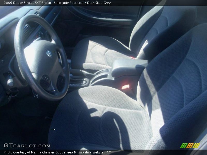 Satin Jade Pearlcoat / Dark Slate Grey 2006 Dodge Stratus SXT Sedan