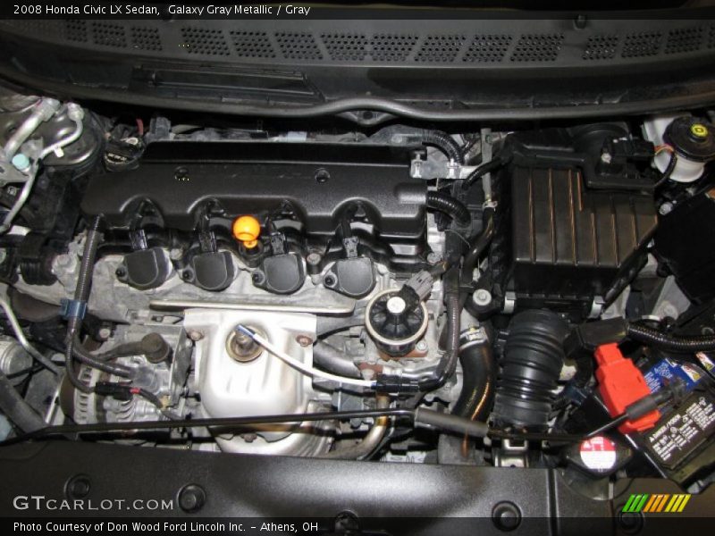 Galaxy Gray Metallic / Gray 2008 Honda Civic LX Sedan