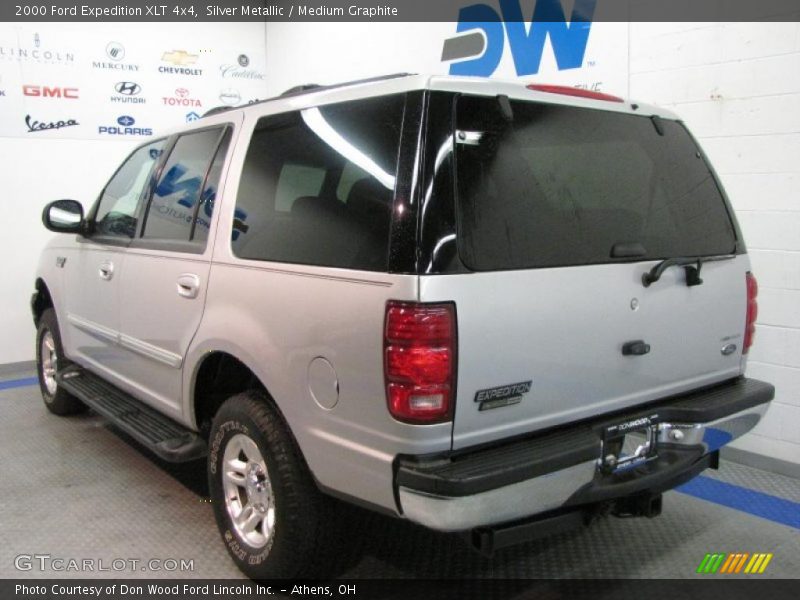 Silver Metallic / Medium Graphite 2000 Ford Expedition XLT 4x4