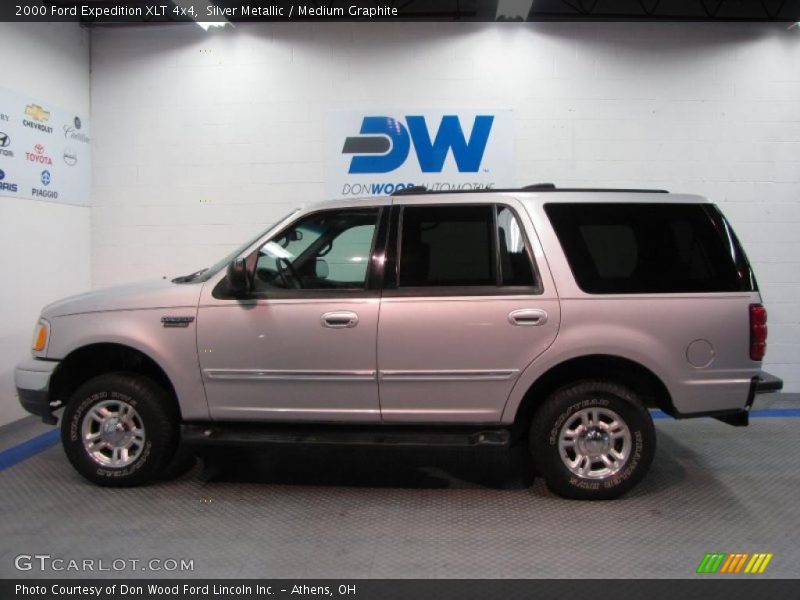 Silver Metallic / Medium Graphite 2000 Ford Expedition XLT 4x4