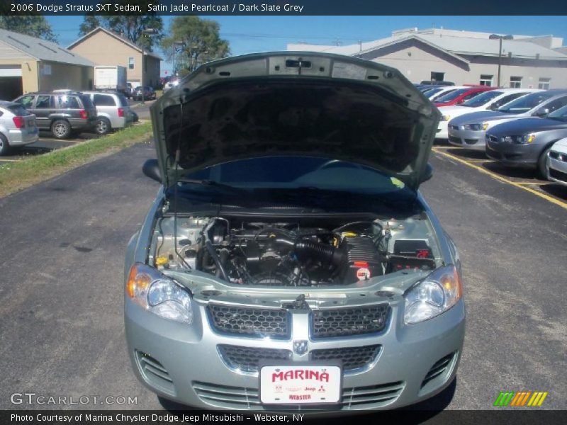 Satin Jade Pearlcoat / Dark Slate Grey 2006 Dodge Stratus SXT Sedan