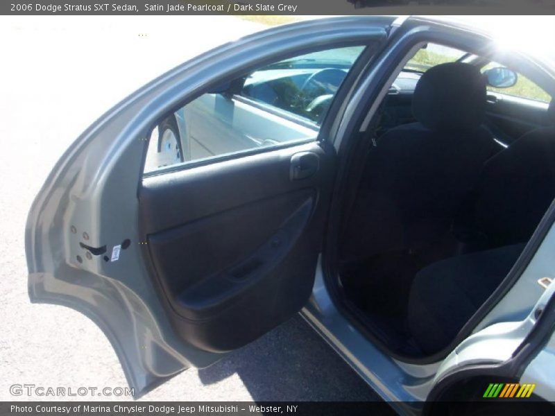 Satin Jade Pearlcoat / Dark Slate Grey 2006 Dodge Stratus SXT Sedan