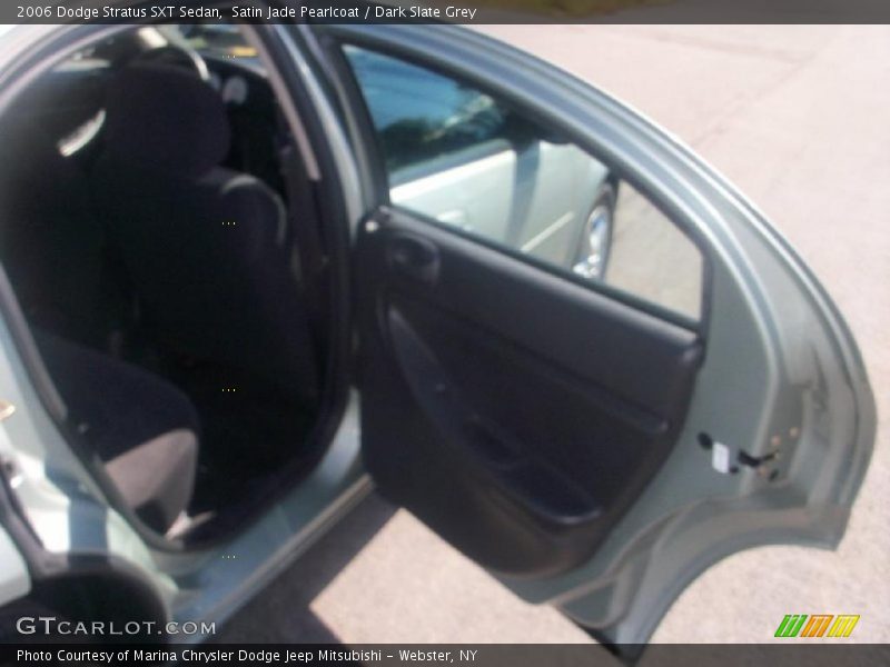 Satin Jade Pearlcoat / Dark Slate Grey 2006 Dodge Stratus SXT Sedan