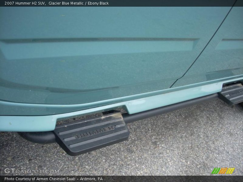Glacier Blue Metallic / Ebony Black 2007 Hummer H2 SUV