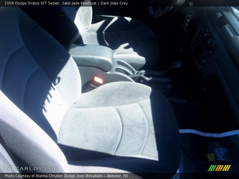 Satin Jade Pearlcoat / Dark Slate Grey 2006 Dodge Stratus SXT Sedan