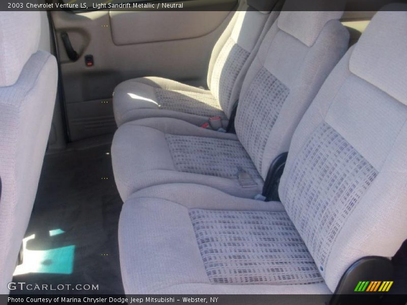 Light Sandrift Metallic / Neutral 2003 Chevrolet Venture LS