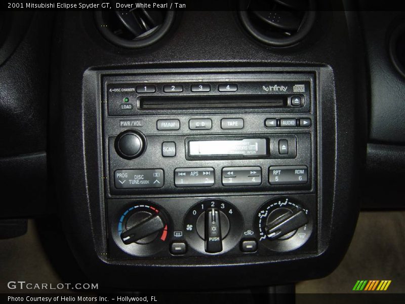 Dover White Pearl / Tan 2001 Mitsubishi Eclipse Spyder GT