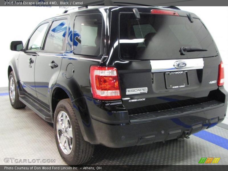 Black / Camel 2008 Ford Escape Limited 4WD