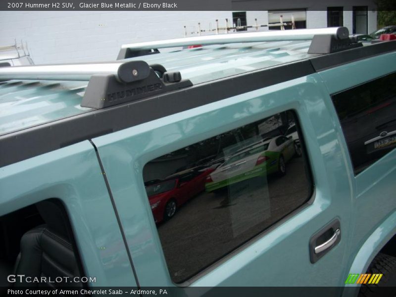 Glacier Blue Metallic / Ebony Black 2007 Hummer H2 SUV