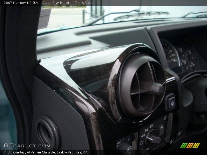 Glacier Blue Metallic / Ebony Black 2007 Hummer H2 SUV
