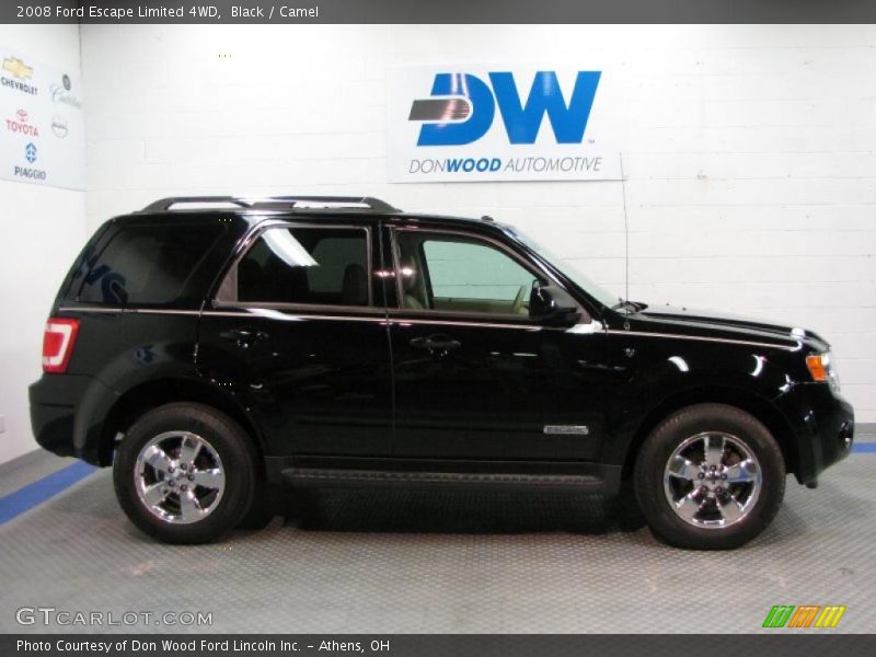 Black / Camel 2008 Ford Escape Limited 4WD