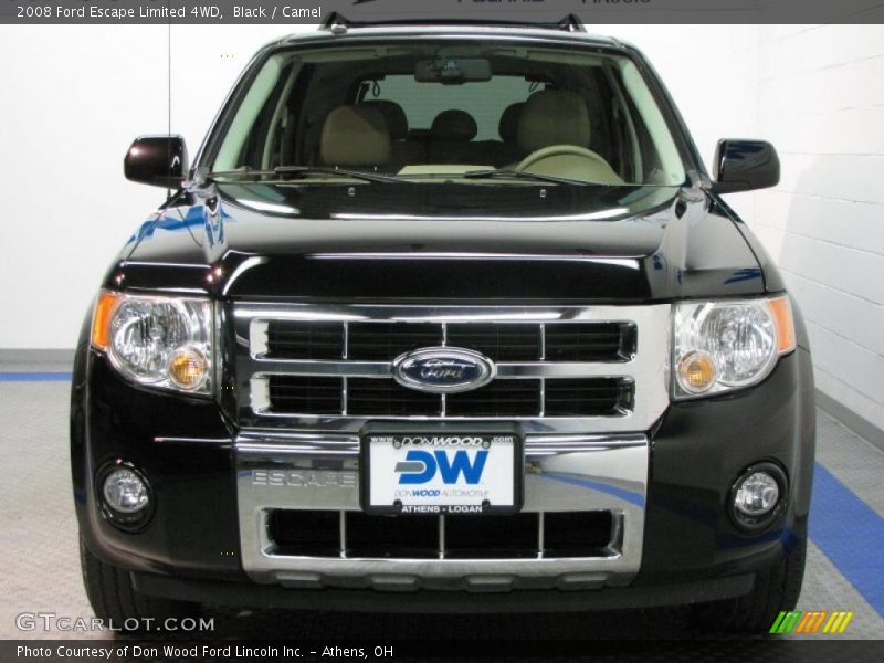 Black / Camel 2008 Ford Escape Limited 4WD