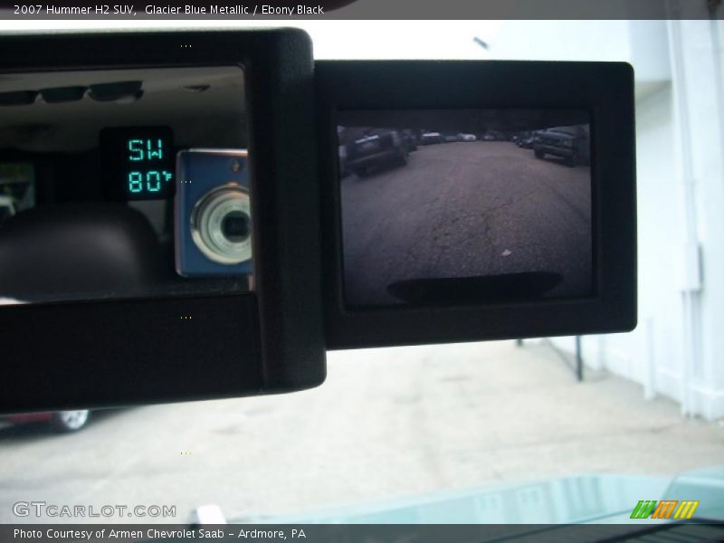 Glacier Blue Metallic / Ebony Black 2007 Hummer H2 SUV