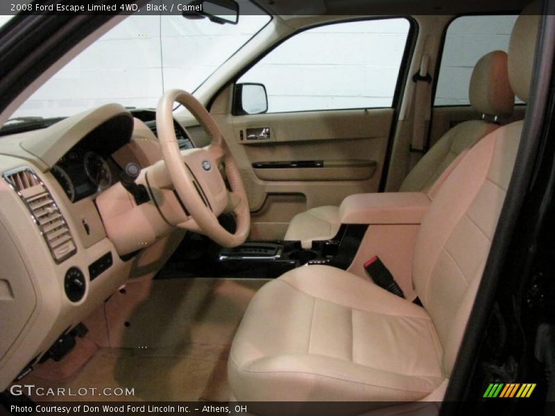 Black / Camel 2008 Ford Escape Limited 4WD
