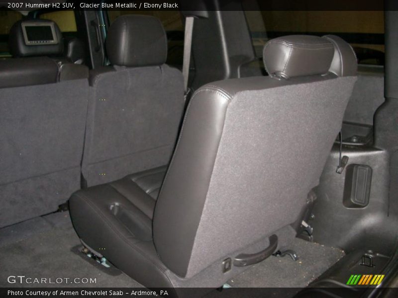 Glacier Blue Metallic / Ebony Black 2007 Hummer H2 SUV
