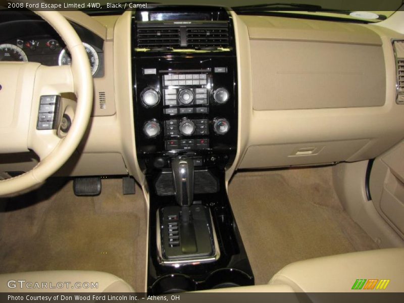 Black / Camel 2008 Ford Escape Limited 4WD