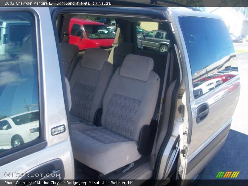 Light Sandrift Metallic / Neutral 2003 Chevrolet Venture LS