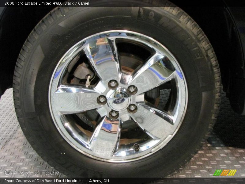 Black / Camel 2008 Ford Escape Limited 4WD