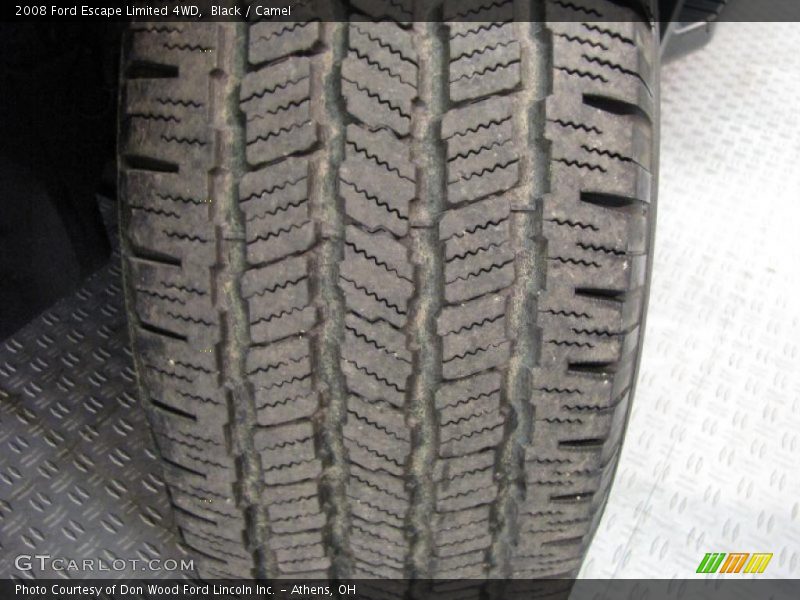 Black / Camel 2008 Ford Escape Limited 4WD