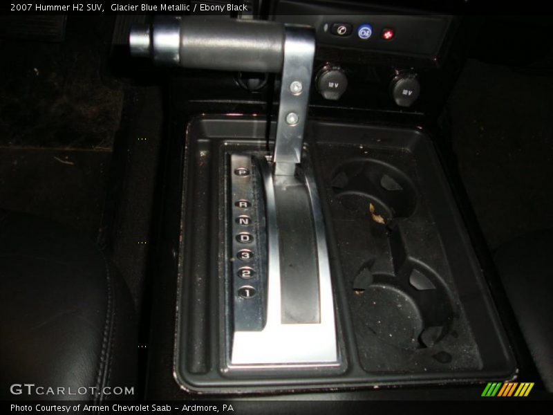 Glacier Blue Metallic / Ebony Black 2007 Hummer H2 SUV