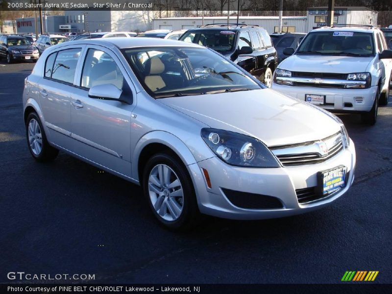 Star Silver / Charcoal 2008 Saturn Astra XE Sedan