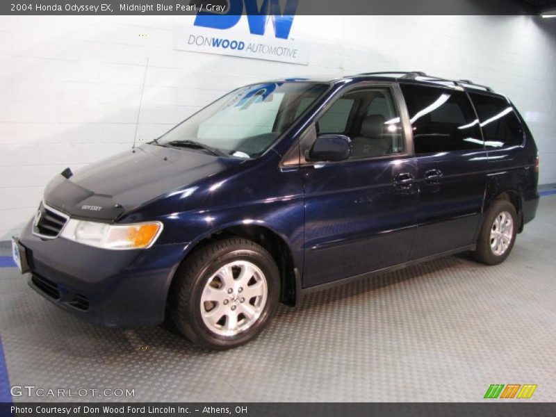 Midnight Blue Pearl / Gray 2004 Honda Odyssey EX