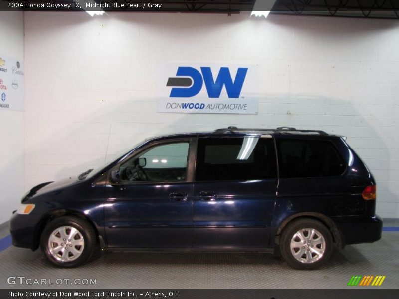 Midnight Blue Pearl / Gray 2004 Honda Odyssey EX